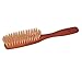 Hairbrush with natural bristles made of pearwood