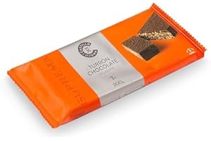 Castillo de Jijona - Turrón Chocolate Crujiente 200gr - Turrón Tradicional - Suave y Crujiente - Sin Gluten - Calidad Suprema - Receta Artesanal - Fabricado en España (Jijona)