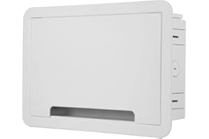 SANUS Scatola da parete per TV da 9 pollici, ideale con TV a parete