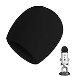 ✅ PASSEND FÜR: Der Mikrofon-Windschutzscheibenschaum ist geeignet für Blue Yeti, Yeti Pro, Kondensatormikrofon, geeignet für Innen- und Außenanwendung. Eine gute Wahl für Musikinstrumente, Podcasting, Voiceovers, Interviews, Feldaufnahmen usw.