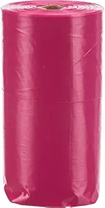 Trixie Dog Poop Bags Rose Scent 4 Rolls of 20 Bags(Pink)