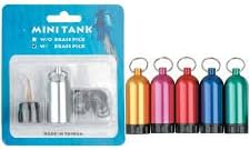 Scuba Diving Mini Tank Key Ring with Pick & 12 O-Rings