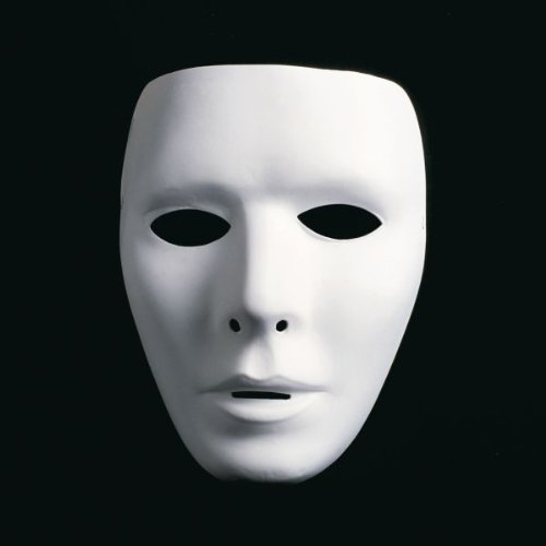 Preisvergleich Produktbild Festartikel Müller Neutralmaske- Mann, gerade Stirn