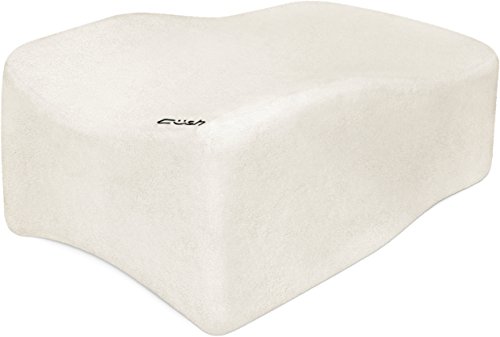 Knie-Kissen von Cush Comfort – Extra langes Knie-Unterstützungskissen für eine gerade Ausrichtung der Wirbelsäule während dem Schlaf - 6