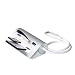 Produktbild LJ2 USB-Hub 3.0, 6 in 1 mit USB 3.0 * 3 SD TF/Micro SD CF-Kartensteckplatz 5-Gbit/s-Dockingstationen für Windows 2000 / ME/XP/Vista / 7/8 (32 Bit / 64 Bit) und MAC OS 10. X oder höher
