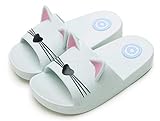  Saldgoiz Niño Niña Sandalias y Chanclas Zapatos de Playa y Piscina Unisex Niños Zapatillas Baño de Estar por Casa Verano Verde(Kids) 27/28 EU/190CN