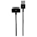 Produktbild iProtect 2 USB Ladekabel Datenkabel 1 Meter schwarz für iPhone und iPod 4S 4 3GS Classic Touch Nano 3G 2G Photo Mini