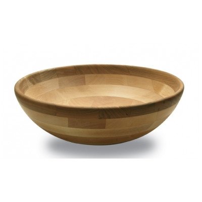 Columbian Home Products 7V03473 12 pulgadas de arce Sirviendo Bol con cereza Llanta