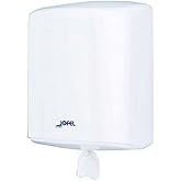 Jofel - Paper Dispenser Roll up to 205 mm Continuous Wick, Special Coil for Dispensing in the Center of the Base, Maximum Hyg