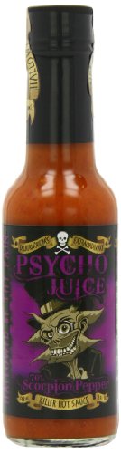 Psycho Juice 70% escorpión Pimienta salsa picante (Pack de 2)