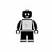 Produktbild KGTHSS Lego Mann Lichtschalter Aufkleber Cute Cartoon Kinderzimmer Dekoration Wand Aufkleber 4 WS 0154