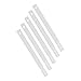 NAILFUN Nail Art Fan with 50 Tip Sticks - Clear