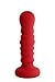 Produktbild Dream Toys Menz Stuff Ribbed Probe, Anal Plug gerippte Form, Länge circa 21,0 cm, Durchmesser circa 6,0 cm, rot