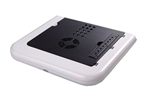 Henweit Laptop-Schreibtisch-Tabellen-Bett Kühlen mit 2 Fans stehen Fach - 4