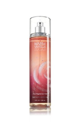 Bath & Body Works Signature Collection Fragrance Mist Warm Vanilla Sugar 8 oz / 236 ml