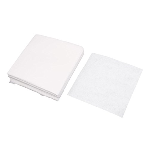 sourcingmap® 300 Stücke Weiße staubfreie Reinraum Wischtuch Taschentuch Tuch 6 "x 6" de