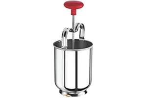 Tuelip Mendu WADA Vada Donut Maker Dispenser, Stainless Steel Tool Kitchen Pastry Making Bake Ware Stainless Steel