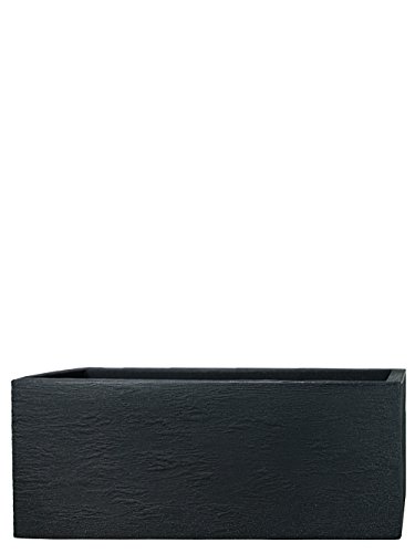 PFLANZWERK® Pflanzkübel Anthrazit Kunststoff 27x80x30cm *Frostbeständig* *UV-Schutz* *Qualitätsware* - 2