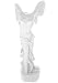 Produktbild Alabaster Siegesgöttin Nike von Samothrake Figur Skulptur 35 cm weiß Siegesdenkmal