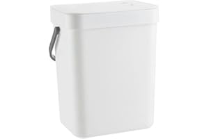 KENANLAN Petit Bac à Compost de Cuisine 3L Poubelle de Cuisine Conteneur de Comptoir Ménager avec Couvercle pour Composteur D'ordures (c)