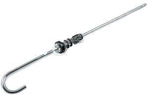 ELVEZIO ESPOSITO INTERNI E ACCESSORI PER AUTO D'EPOCA Asta Livello Olio Motore Compatibile con Fiat 500 R e 126 Epoca