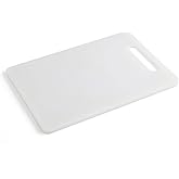 Quid Polypropylene Cutting Board Renova Polypropylene 12 x 21 x 1 cm | White, PP - Polypropylene, Rectangular Shape, Smooth F