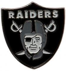 Oakland Raiders Official American Football Gift Badge - A Great Christmas / Birthday Gift Idea For Men And Boys