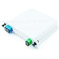 1:2 PLC Optical Splitter PLC lgx Box Type