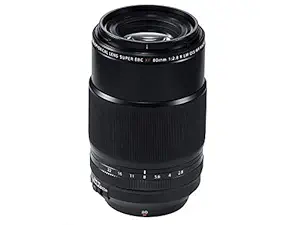 Fujifilm Fujinon XF 80mm F2.8 R LM OIS WR Macro Prime Lens - Black (Linear Motor, Optical Image Stabilization, Weather Resistance & Super EBC/Electron Beam Coating)