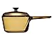 Produktbild Vintage Corning Visions Visionware 1.5L Amber Sauce Pan Pot w/ Lid by Corning Ware Pyrex USA