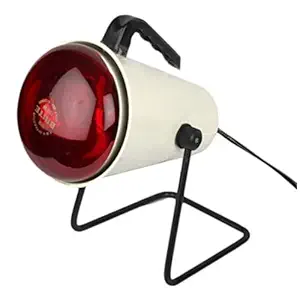 DARSSH Infra Red Heat Lamp Heat Therapy Pain Relief Infrared Lamp Bulb Helps to Relief Joint Pain Included Table Lamp