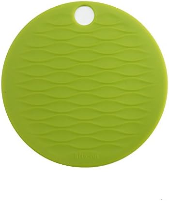 Silicone Cup Mat, Liflicon [Cooking-Expert][4 pcs.Size:¢100mm] FDA Certification, Food grade Silicone, Non-Slip. Color [Green]