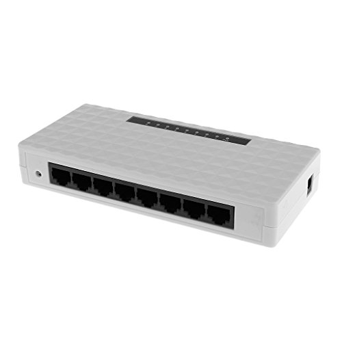 Baoblaze 8 Port 10/100M Ethernet Switch Desktop Network Hub for Home Industrial White RS.770 (60.00% Off) - Amazon