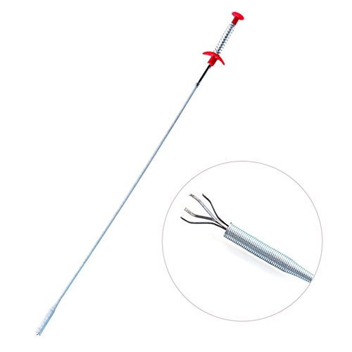 Preisvergleich Produktbild Biegbare Spülbecken Reinigung Rohrreiniger Wasserrohr Abfluss Dredge Werkzeug Bad Lange Haare Reiniger Überlauf Entblocker Reiniger Stick (neu) Free Size New