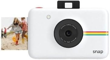 Polaroid Snap Instant Digital Camera (White) wih ZINK Zero Ink Printing Technology
