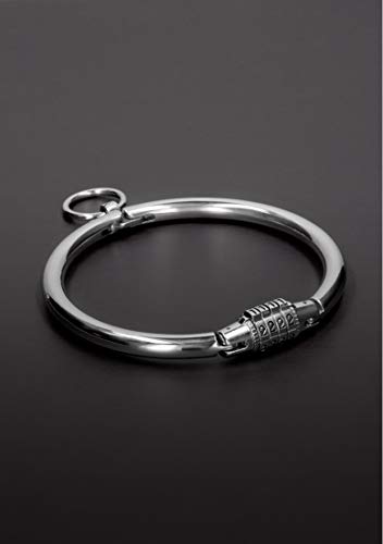 Preisvergleich Produktbild Triune Edelstahl Halsband mit Kombinationsschloss - groß 1er Pack