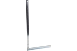 Dönges Schlosserwinkel mit Anschlag, 700 x 380 mm (klein groß rechter schreinerwinkel set winkelmesser haarwinkel maurerwinkel stahlwinkel aluminium messwinkel anschlaglineal bauwinkel)