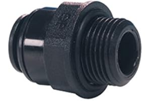 Raccordo Rapido John Guest Terminale Diritto (Tubo) 6Mm X 1/4 (Filetto) Bsb