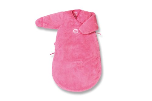 Bemini by Baby Boum Softy Sleeping Bag (0-3 Months, Cherry)