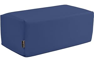 Pader Medi Tech Orthopädisches Entlastungskissen, Positurkissen 50x25x20cm I Bandscheibenkissen, Stufenkissen, Lagerungskissen für Beine mit festem Schaumkern (21 Royal)