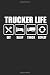 Produktbild TRUCKER LIFE EAT SLEEP TRUCK REPEAT: Notizbuch LKW Notebook TRUCKER Journal 6x9 lined
