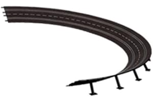 Carrera - rail et accessoire pour circuit - 20020579 - 1/24 et 1/32 - Carrera Evolution -Carrera Digital 132 et 124 - Virage relevé 4/15° (12)
