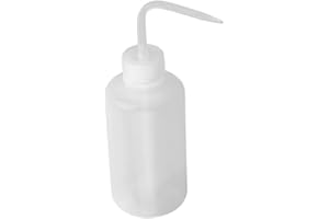 Liummrcy Bottiglia di lavaggio scientifico bottiglia di plastica bottiglia di sicurezza liquido bottiglie di lavaggio con cappuccio per pulizia delle ciglia Bottiglia di lavaggio per lavaggio 500 ml,