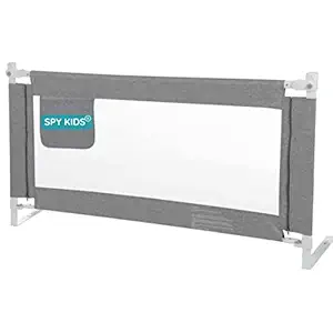 SPY KIDS Bed Rail for Toddlers Extra Long Bed Rail Bed Guard for All Beds Safety Rail for Queen & King & Twin Full Size Bed Sleep Rails Extra Tall Rail (70.8