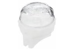 EUROPART Pokrywa lampy, średnica kopuły 68 mm szkło odpowiednie do Bosch Siemens Neff 647309 / Küppersbusch 502376