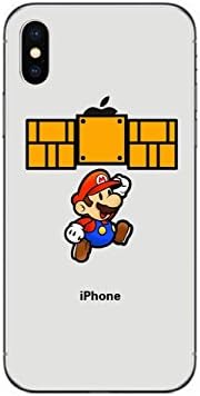 NEW DISNEY CARTOONS TRANSPARENT CLEAR TPU SOFT CASE FOR APPLE IPHONE X MARIO 2