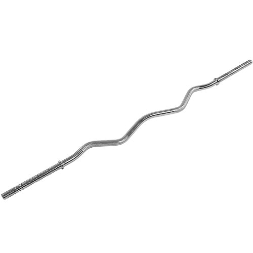 MOVIT® 35 kg Curlset SZ-Stange 120cm Curlstange gerendelt und verchromt mit Sternverschlüssen + 10 Gewichtsscheiben Hantelscheiben Curl Set Hantelset Scheibenaufnahme Ø 25mm - 5