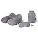 Produktbild Reisekissen ,Pomisty Nackenkissen Reise Schlaf Kissen mit Schlafmaske und Ohrstöpsel ,Aufblasbar Nackenkissen Flugzeug mit Nackenhörnchen Ergonomisch Entwurf Weiches Nackstützenkissen
