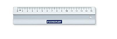 Staedtler - Mars 563 - Règle Plate Aluminium 15 cm