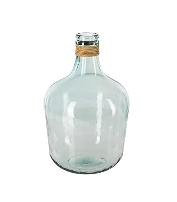 Atmosphera - Vase Dame Jeanne avec Rafia D27xH43 été Indien